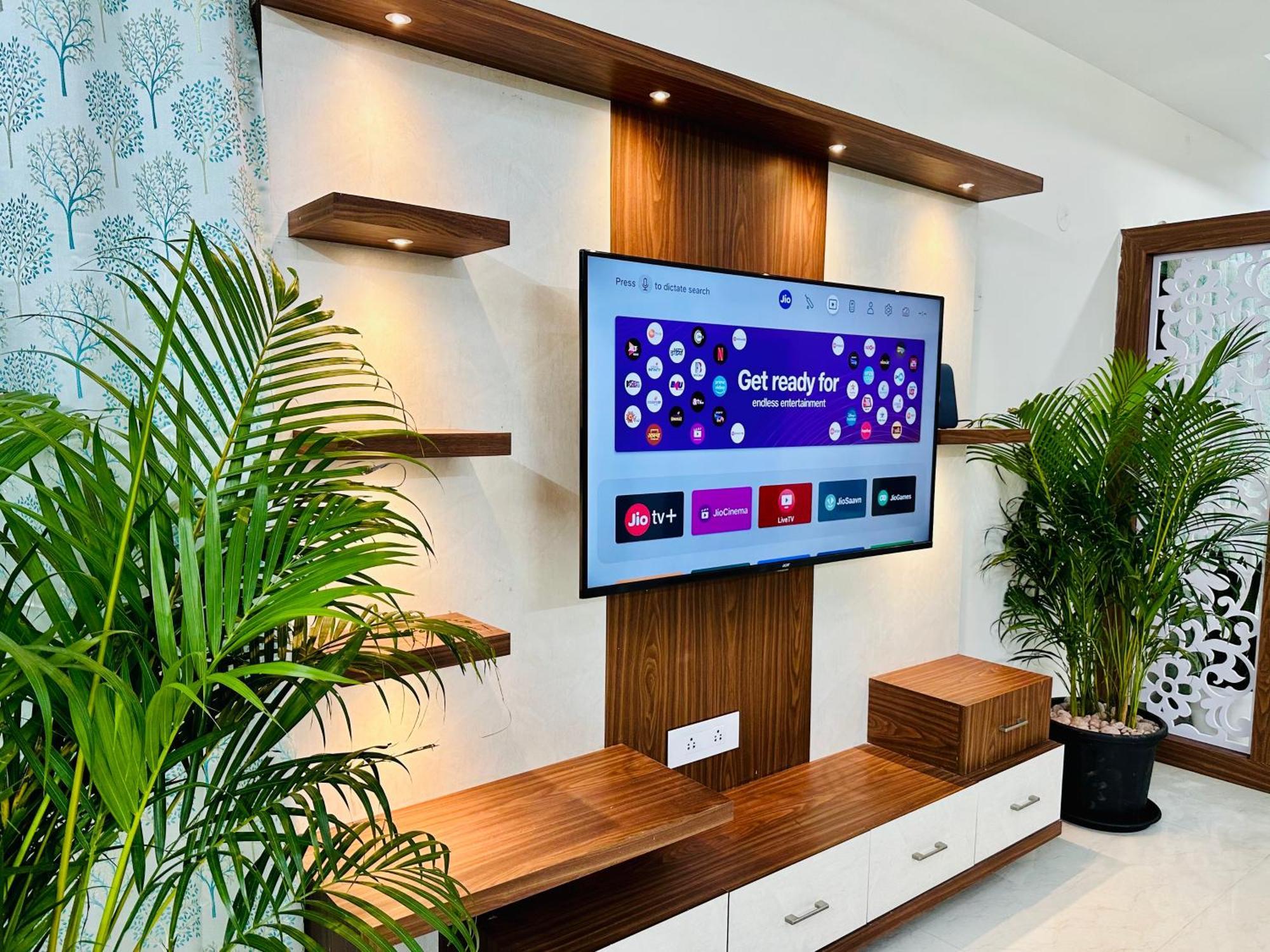 Truelife - 3Bhk Ac Apartments For Large Family - Best Location - Direct Flyover To Alipiri Gate - Walk To Ps4 Veg Restaurant - Modular Kitchen - Super Fast Wifi - Android Tv - 250 Jio Channels - Easy Access To All Temples - Top Service With Lots Of L Τιρουπάτι Εξωτερικό φωτογραφία