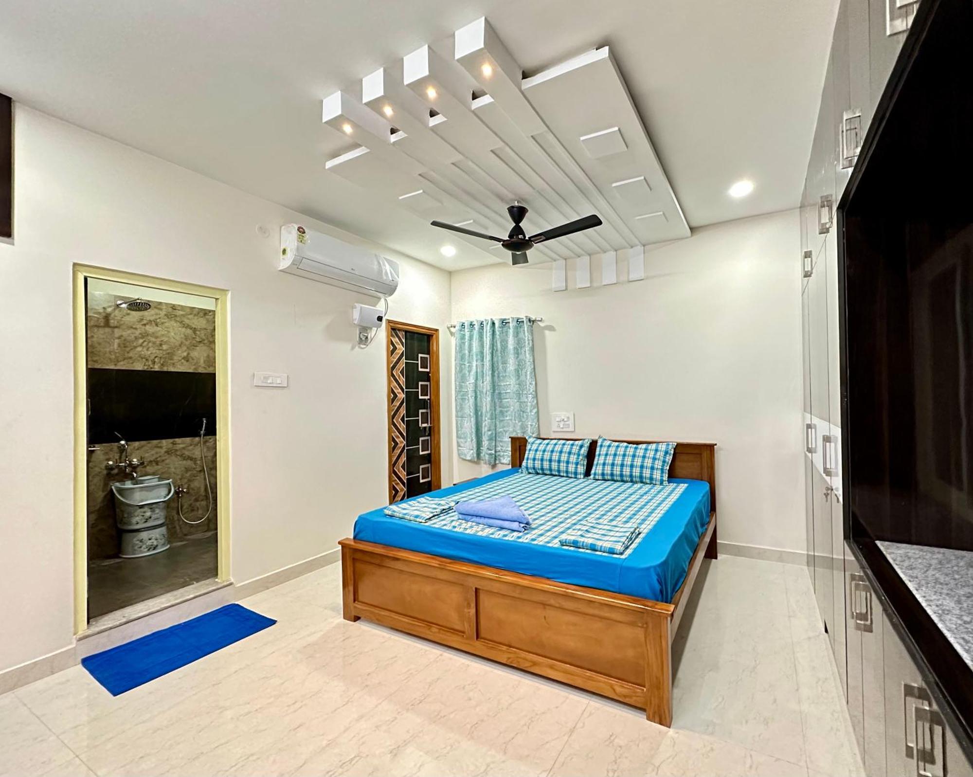 Truelife - 3Bhk Ac Apartments For Large Family - Best Location - Direct Flyover To Alipiri Gate - Walk To Ps4 Veg Restaurant - Modular Kitchen - Super Fast Wifi - Android Tv - 250 Jio Channels - Easy Access To All Temples - Top Service With Lots Of L Τιρουπάτι Εξωτερικό φωτογραφία
