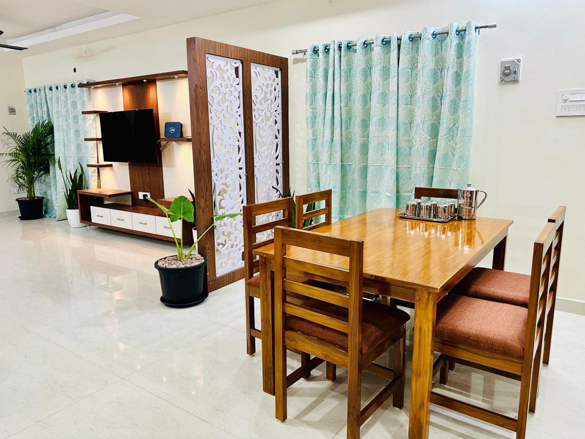 Truelife - 3Bhk Ac Apartments For Large Family - Best Location - Direct Flyover To Alipiri Gate - Walk To Ps4 Veg Restaurant - Modular Kitchen - Super Fast Wifi - Android Tv - 250 Jio Channels - Easy Access To All Temples - Top Service With Lots Of L Τιρουπάτι Εξωτερικό φωτογραφία